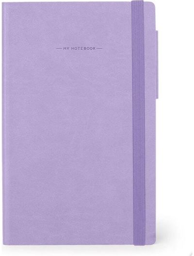 Užrašinė Legami LAVENDER, M, 90 g, 192 psl., langeliais