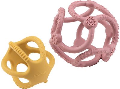 Kūdikio žaislas NATTOU kamuoliukai, 2 vnt.