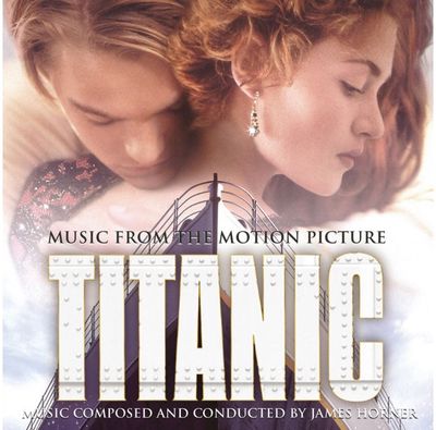 Vinilinė plokštelė Titanic - OST (180g) (Silver & Black Marbled Vinyl) 2LP 2023