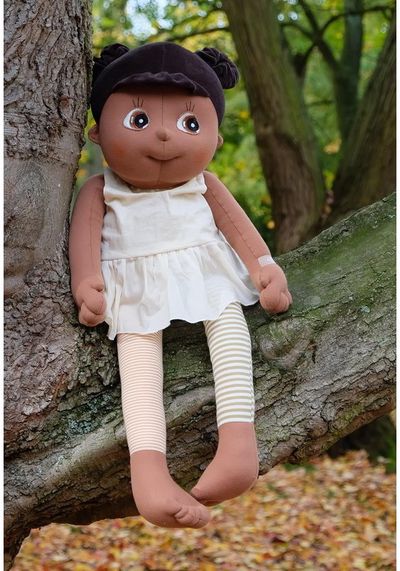 Lėlė RUBENS BARN GIANT FLORA ECOBUDS (70 cm.)