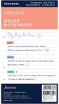 Classic Per Clipbook refill Ruled Paper