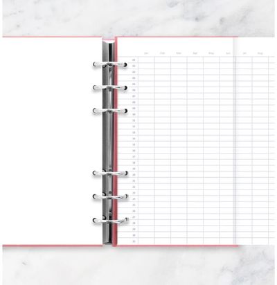Classic Per Clipbook refill Year planner
