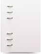 Filofax Classic Pastels A5 clipbook white