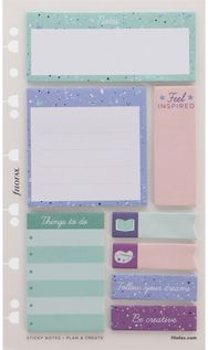 Priedai FILOFAX užrašinėms: lipnūs lapeliai, Garden