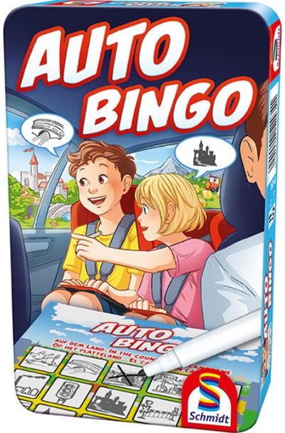Žaidimas kelionei Auto Bingo (EN)