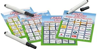 Žaidimas kelionei Auto Bingo (EN)