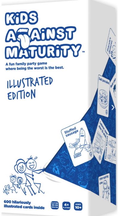 Stalo žaidimas KIDS AGAINS MATURITY Illustrated editinion (EN)