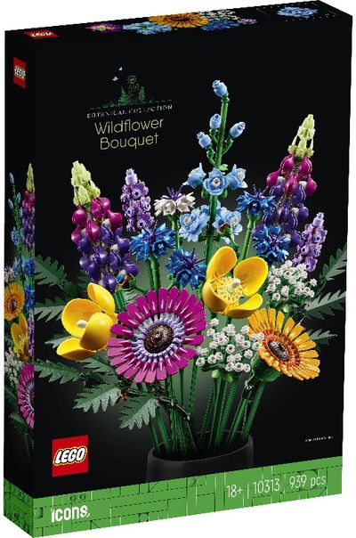 LEGO Icons Laukinių gėlių puokštė 10313