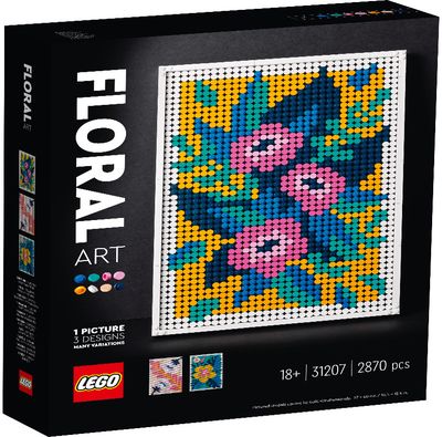 LEGO Art Gėlių menas 31207
