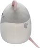 Pliušinis žaislas SQUISHMALLOWS Grey & White Rat 30 cm, W14