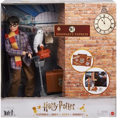 Lėlės ir priedų rinkinys HARRY POTTER Hario pirmoji kelionė į Hogvartsą