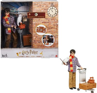 Lėlės ir priedų rinkinys HARRY POTTER Hario pirmoji kelionė į Hogvartsą