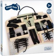 Smulkiosios motorikos lavinimo lenta SMALL FOOT spynos ir užraktai