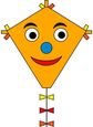 Aitvaras ECOLINE: Eddy Happy Face 50cm