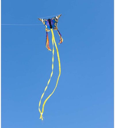 Aitvaras HQ Butterfly Kite Buckeye R - melsvas drugys
