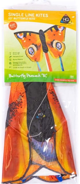Aitvaras HQ Butterfly Kite Peacock R - drugelis spungė