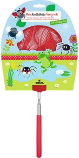 Vabzdžių gaudymo tinklelis Krabbelkäfer teleskopiniu kotu įv. rūšys