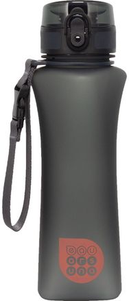 Plastikinė gertuvė MATTE DARK GREY, 500 ml