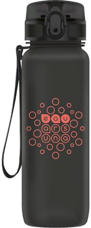 Plastikinė gertuvė MATTE DARK GREY, 800 ml