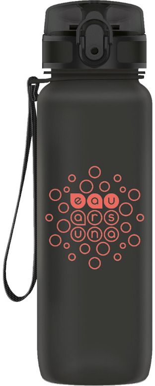 Plastikinė gertuvė MATTE DARK GREY, 800 ml