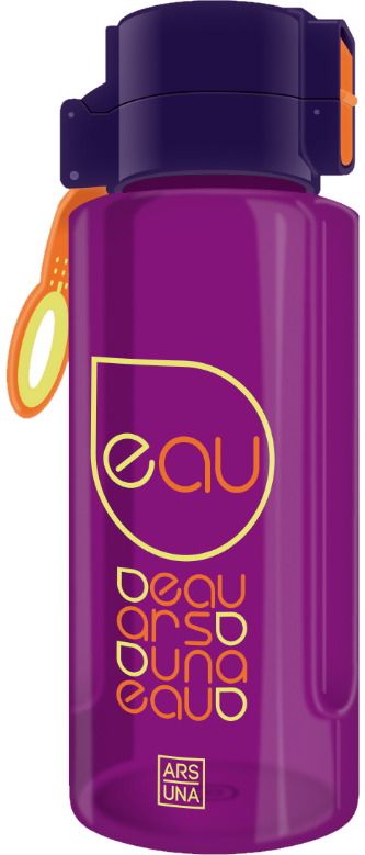 Plastikinė gertuvė PURPLE/GREEN, 650 ml