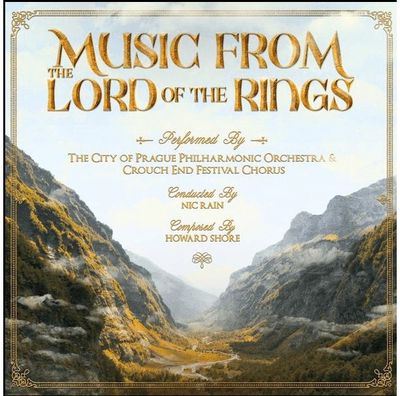 Vinilinė plokštelė The Lords Of The Rings Trilogy - Music OST (Transparent-Coke- Bottle-Green Vinyl) LP