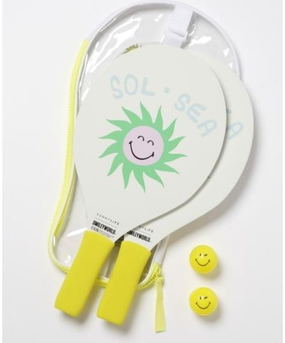 Vaikiškos pliažo raketės SUNNYLIFE SMILEY World Sol Sea