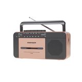 Radio imtuvas su kasečių grotuvu ir bluetooth CROSLEY Cassette Player Pink