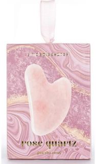 Akmuo veido odos masažui GUA SHA PINK QUARTZ