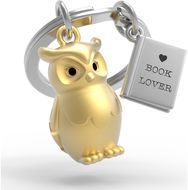 Nerūdijančio plieno raktų pakabukas PELĖDA