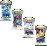 Kortelės POKEMON TCG Sword And Shield Silver Tempest Sleeved Booster Pack įv. r ūšys