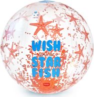 Pripučiamas kamuolys su blizgučiais LEGAMI STARFISH 40 cm.