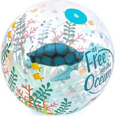 Pripučiamas kamuolys LEGAMI SEA TURTLE 40 cm.