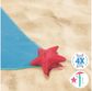 Paplūdimio rankšluosčių kuoliukų rinkinys STARFISH, 4 vnt
