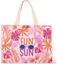 Paplūdimio krepšys TROPICAL, 35x47 cm