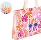 Paplūdimio krepšys TROPICAL, 35x47 cm