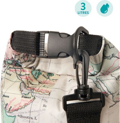 Krepšys atsparus vandeniui Legami TRAVEL, 3 litrai