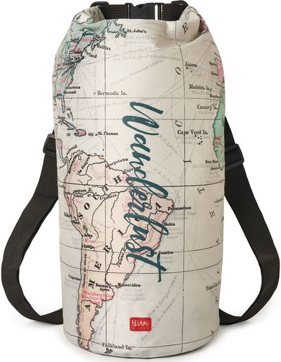 Krepšys atsparus vandeniui Legami TRAVEL, 10 litrų