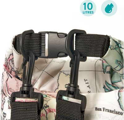 Krepšys atsparus vandeniui Legami TRAVEL, 10 litrų