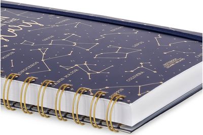 Užrašinė Legami STARS su spirale, A5, 100 g, 100 l., linijomis