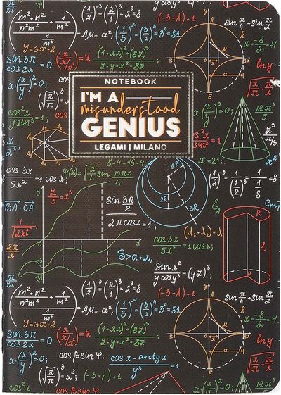 Užrašinė Legami GENIUS, A6, 100 g, 80 l., linijomis