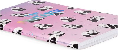 Užrašinė Legami PANDA, A6, 100 g, 80 l., linijomis