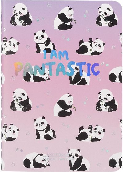 Užrašinė Legami PANDA, A6, 100 g, 80 l., linijomis