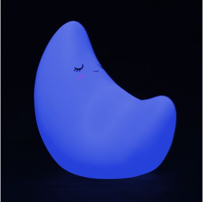 Šviešą keičianti stalinė lempa MOON