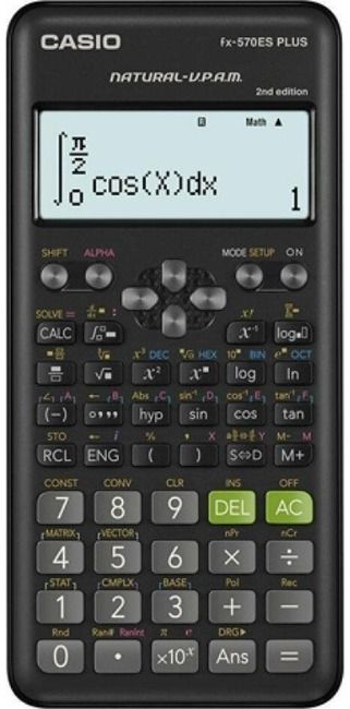 Mokslinis skaičiuotuvas CASIO FX-570ES PLUS II