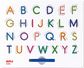 Lavinamoji magnetinė lenta APLI B.MAGBOARD ALPHABET (abėcėlė) EN