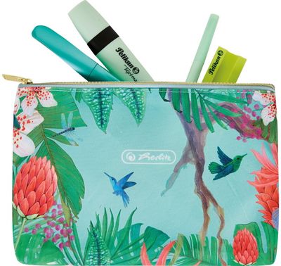 Dėklas Herlitz LADYLIKE JUNGLE, Canvas