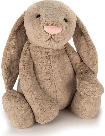 Pliušinis žaislas BASHFUL Beige Bunny zuikis (mažas)