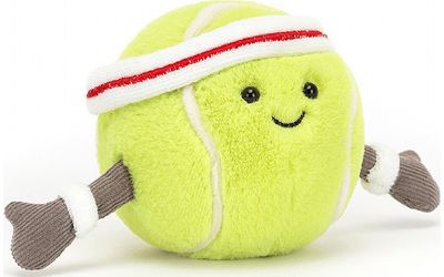 Pliušinis žaislas teniso kamuoliukas AMUSEABLE Sports Tennis Ball