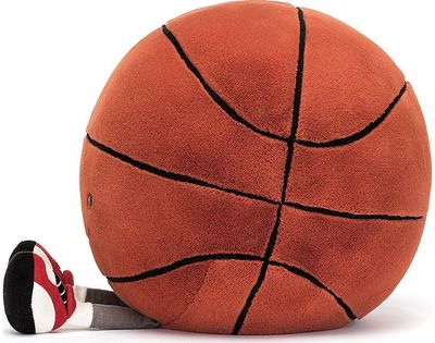 Pliušinis žaislas krepšinio kamuolys AMUSEABLE Sports